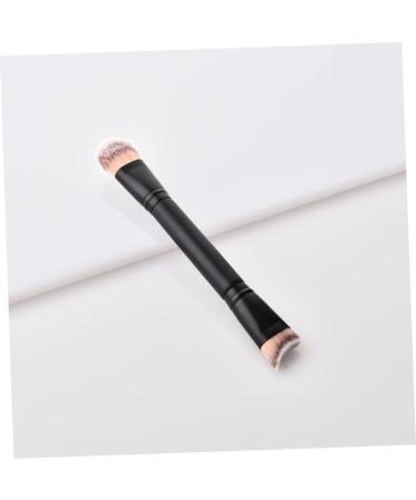 Ipetboom Makeup Brush Poweder Brush Cosmetics Brush Dual Ended Brush Wooden Eyes Blush Brush - Buy Online on GoSupps.com