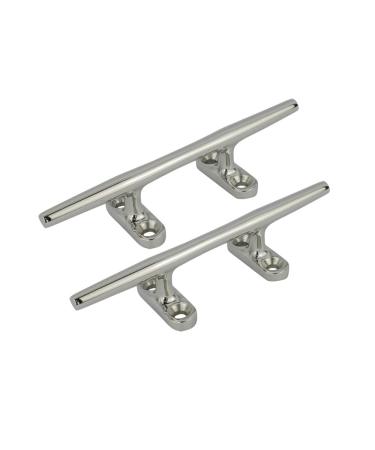 Ayunwei Boat Cleat 316 Stainless Steel Dock Cleats Heavy Duty Open Base Cleat for Kayak Boat Canoe Mooring Deck and Decor of 2 Pcs 6 inch - Buy Online on GoSupps.com