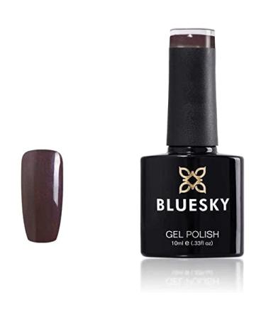 Bluesky Gel Nail Polish Dark Purple A030 Long Lasting Chip Resistant 10 ml (Requires Curing Under UV LED Lamp)