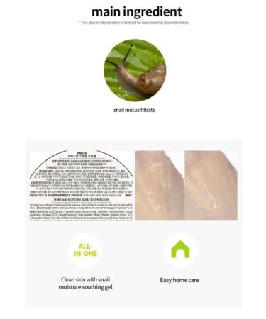 LEBELAGE Snail Soothing Gel 10.14 fl oz | Lightweight Moisture Gel with Snail Filtrate | Fast-Absorbing Face & Body Gel for Daily Skincare Routine - Buy Online on GoSupps.com