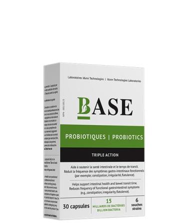 Vitoli - Probiotics 30 Capsules - Helps support intestinal health & bowel transit time Reduces frequency of functional gastrointestinal symptoms constipation irregularity and flatulence - Formulated & Made in Canada