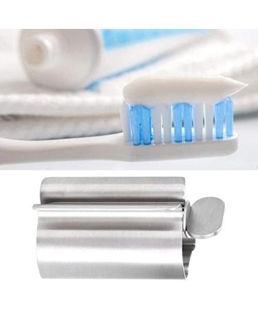 Toothpaste Tube Squeezer Stainless Steel Small Toothpaste Squeezer Dispenser Rollers Squeezing Tool for Face Cleanser for Bathroom Tube Winder Metal Toothpaste Tube Wringer - Buy Online on GoSupps.com
