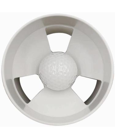 Sailing Golf Hole Cup 4 inch White Plastic | ABS Golf Green Cups Set with 10pcs 3-1/4inch Tees - Ideal for Golf Practice - Buy Online on GoSupps.com