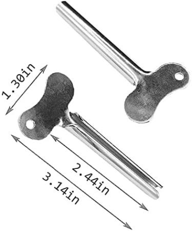 Retasica 12 Metal Tube Squeezer Toothpaste Squeezer Metal Tube Roller Paint Squeeze Gadget - Buy Online on GoSupps.com