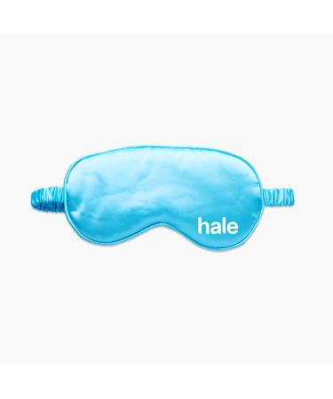 Hale | Sleep Eye Mask for Men Women Light Blocking Design Night Blindfold Soft Eye Shade Cover for Travel Blue
