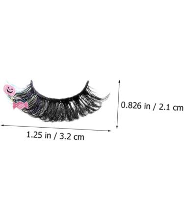 FRCOLOR 7 Pairs False Eyelashes Colored Lashes Eyelashes with Color Lash Clusters with Color Fake Lashes Cluster Lashes Women Lashes with Color False Artificial Fiber Fluffy - Buy Online on GoSupps.com