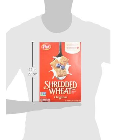 Post Shredded Wheat Cereal 16.4 oz - The Original Spoon Size - Buy Online on GoSupps.com