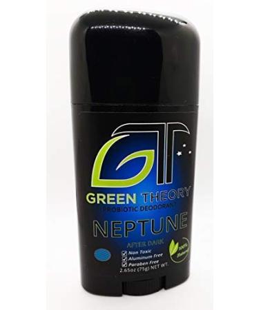 Green Theory Neptune Probiotic Natural Deodorant for Men - Aluminum-Free Non-Toxic Solid Stick 2.65 oz - International Shipping Available - Buy Online on GoSupps.com