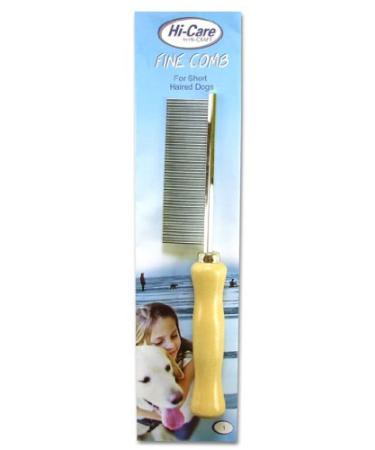 Hicraft fine comb wood handle