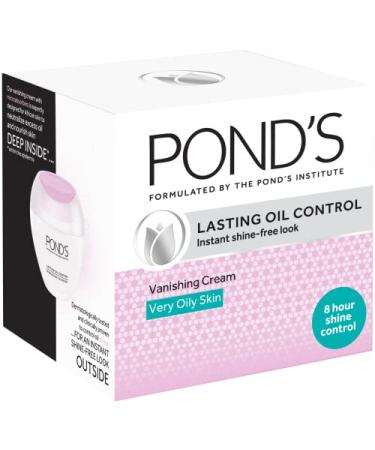 Lasting Oil Control Vanishing Face Cream Moisturiser for Oily Skin 100ml (Very Oily Skin) Very Oily Skin 100ml