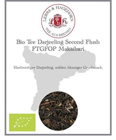 Lerbs & Hagedorn Darjeeling Second Flush FTGFOP Organic Makaibari Tea 1 kg