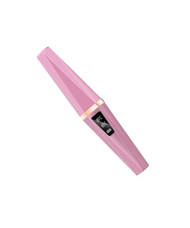 Housoutil 1pc Electric Eyelash Curler Natural Eye Lashes Curling Eyelash Heated Curler Eyelash Curling Device Eyelash Holder Eyelash Ironing Curler Abs Pink Makeup Tools USB