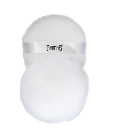 Grima's professional cotton-powdered Powder puff 10cm to apply and distribute loose and pressed powder very soft washable cotton powder squad 1 St.