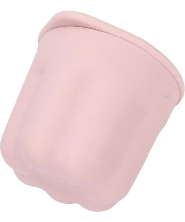 Silicone Brush Cleaning Box Dustproof Cover Prevent Damage Drying Rack Makeup Brushes Cleaning Bowl for Salon Use (Pink) - Buy Online on GoSupps.com