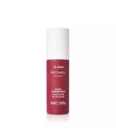 M. Asam Retinol Intense Youth Concenter (30ml) - firing care serum for effective wrinkle smoothing & refined complexion face serum with retinol jojoba oil & panthenol vegan facial care
