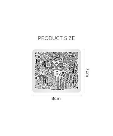 Model Nail Art Stamping Plates - Flower Lace & Butterfly Pattern for Perfect DIY Manicures | International Shipping - Buy Online on GoSupps.com