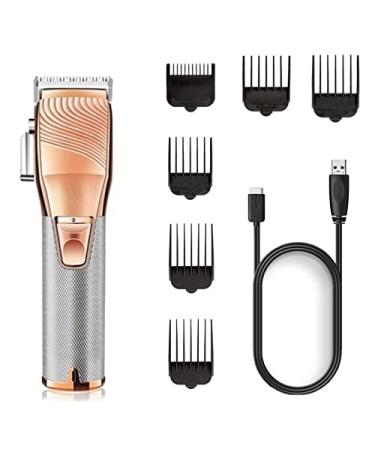 toothgeneric Hair Cutting Tool Barber Professional Fading Blending Hair Clipper Strong Motor Rechargeable Hair Trimmer Professional Electric Hair Cutting kit (Color : CR-34)