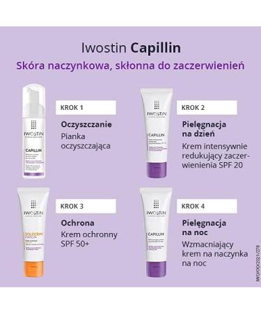 Sanofi Iwostin Capillin strengthening night cream for broken capillaries 40 ml night cream - Buy Online on GoSupps.com