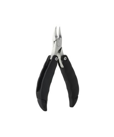 Beavorty 1Pc Folding hawk mouth pliers Toe Nail Clippers Adult Nail Clippers for Seniors Toenail Clippers for Thick Nails Ingrown Stainless steel Handle Rubber and Plastic Multifunction
