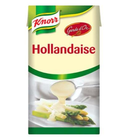Hollandaise sauce 1L elevates main dishes by adding a rich flaour to fish or meat