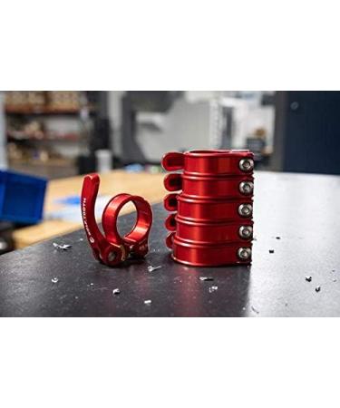 Wolf Tooth QR Seatpost Clamp 31.8mm - Black | Quick Release Design - Buy Online on GoSupps.com