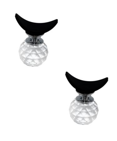 Housoutil 2 Pcs Eyeshadow Eye Shadow Seal Eye Shadow Stamp Crease Eye Shadow Tool Applicator The Lazy 5.4*5cmx2pcs As Shownx2pcs