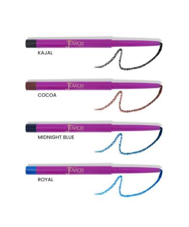 Juvia's Place Nubian Mechanical Pencil Liner - Long-lasting & Blendable Midnight Blue Liner Makeup - Buy Online on GoSupps.com