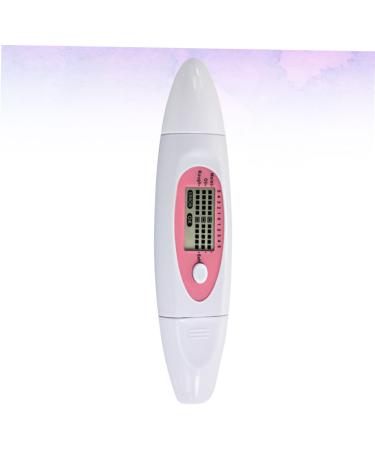 Baluue 2pcs 3 1 Facial Moisture Oil Tester Skin Detector Facial Moisture Meter Skin Analyzer Sensor White 13.5X2 CMx2pcs Pink+whitex2pcs - Buy Online on GoSupps.com