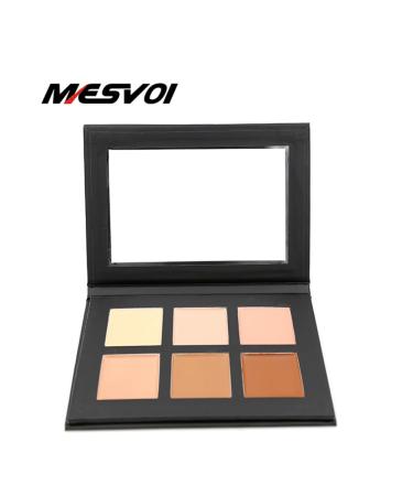 6 Color Contour & Highlight Makeup Kit - Medium Cream Contouring Foundation & Concealer Palette (0.02 oz - Buy Online on GoSupps.com