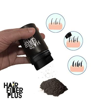 Buy HairFiberPlus 27.5g - Instant Hair Loss Coverage Fibers (Castano Dark Brown) | Fast International Shipping - Buy Online on GoSupps.com