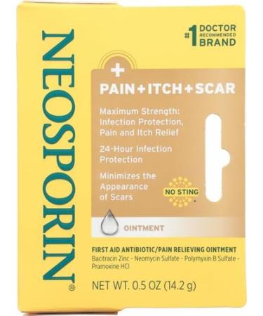 Buy Neosporin Antibiotic Ointment - Pain Relief Anti-Itch & Scar Minimizer - 24-Hour Protection for Cuts & Scrapes - .5 oz International Shipping - Buy Online on GoSupps.com