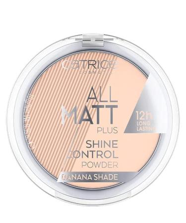 Buy Catrice All Matt Plus Shine Control Powder - No. 002 Banana Bright (3x10g) | Long-Lasting Vegan Oil-Free Translucent Powder for Dry Skin - International Shipping Available - Buy Online on GoSupps.com