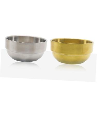 Doitool 304 Stainless Steel Rocking Foam Shaving Soap Mug - Wet Shaving Bowl for Razors - Buy Online on GoSupps.com