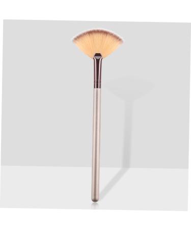 DOITOOL Ladies Suits Highlighter Makeup Brush Cosmetics Brush Makeup Lip Gloss Kits Blush Makeup Brush Makeup Fan Powder Brush Face Fan Miss Sector Wooden Handle Bamboo - Buy Online on GoSupps.com