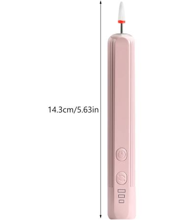 Nail Machine Drill | Electric Nail Machine USB Rechargeable Portable Professional Nail Polishing Tools Art Supplies with 6 Drill Bits for Home Nail Salon Manicure Pink - Buy Online on GoSupps.com