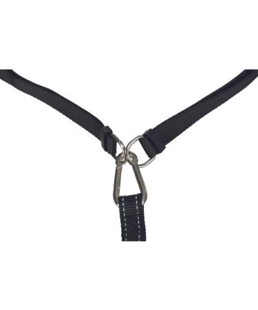 Trixie Dog Jogging Line with Belly Belt (M-L) - 1.10-1.50m 20mm - Ideal Leash for Medium to Large Dogs - Black/Graphite - Perfect for Sports & Activities - Buy Online on GoSupps.com