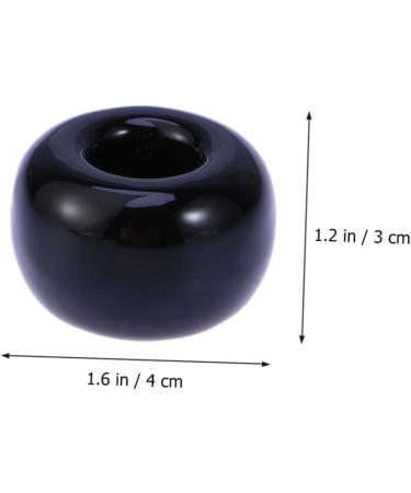Alipis 6 Pcs Toothbrush Holder Set - Mini & Medium Black - International Shipping Available - Buy Online on GoSupps.com