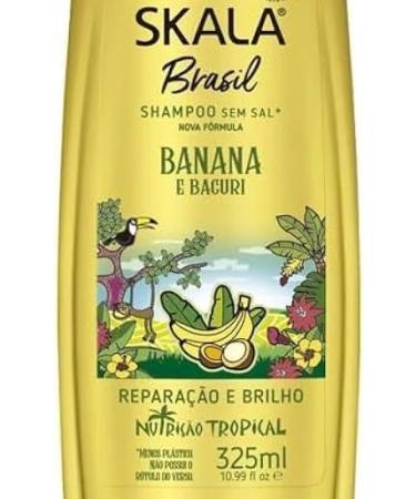 - SKALA Expert - Banana VITAMIN Bomb Shampoo - 325 ml - 100% Vegan - Stronger and shiny hair. - Buy Online on GoSupps.com