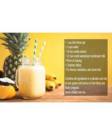 Premium Irish Moss Superfood 2-Pack (2 x 3 Oz) | From Wildcrafted Seed Stock | Non GMO | Organic | Vegan | Hand Picked | Sun Dried | Makes Perfect Gel | Boost Your Immune System | Makes 4 Quarts 6.0 ounces - Buy Online on GoSupps.com