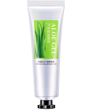 Rustoo Natural Aloe Vera Gel - Deep Moisturizing & Repairing Facial Moisture Cream for Face Body & Hair - 30ml After Sun Care - Buy Online on GoSupps.com