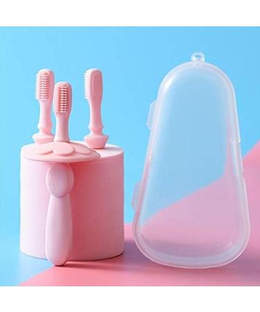 SUICRA Silicone Toothbrush - Soft Bristles Deciduous Design Blue - International Shipping Available - Buy Online on GoSupps.com