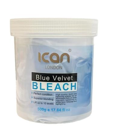 ican London Dust Free Blue Velvet Hair Bleach 500g