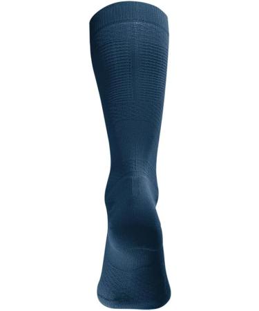 Bauerfeind Run Ultralight Compression Socks - Thin Sports Socks for Men & Women | Jogging & Fitness | Navy Blue L (44-46) - Buy Online on GoSupps.com