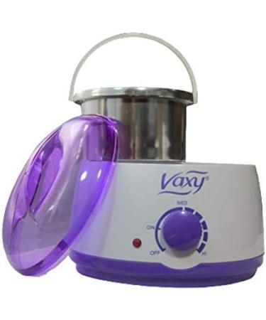 Vaxy Waxing Kit Wax Warmer Electric Wax Pot Heater with Accessories A Complete at-Home Hair Removal Wax Kit Painless Hard Wax for full Body face Bikini Area Eyebrows Lemon - Buy Online on GoSupps.com