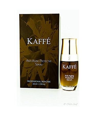 Kaffe Skincare Eye Serum - All Natural Organic Kona Coffee Formula for Puffiness Dark Circles & Crow's Feet Relief - Buy Online on GoSupps.com