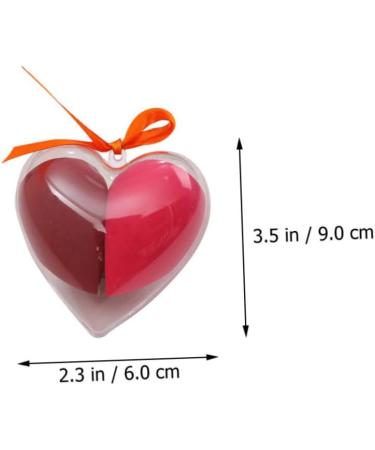 Housoutil 3 Boxes Heart-shaped Makeup Sponge Exfoliating Sponge Face Cosmetic Tool Cosmetic Puff Brush Make up Sponges for Face Powder Hydrophilic Polyurethane Travel Girl Eyeliner - Buy Online on GoSupps.com