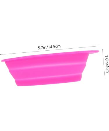 Housoutil Cleaning Pad Makeup Brush Scrubber Pad Portable Washing Tool Cosmetics Brush Scrubber Cleaning Tools Makeup Brush Cleaner Washers Brush Cleansing Pad Cosmetic Brush Fold Silica Gel 14.5x11cm Rosy - Buy Online on GoSupps.com
