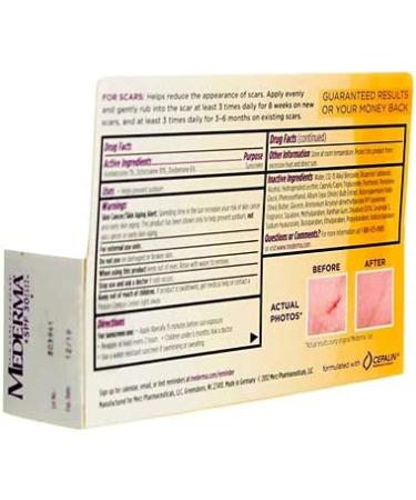 Mederma Scar Cream with SPF 30 - 0.70 oz (20 g) for Effective Scar Treatment & Sun Protection - Buy Online on GoSupps.com