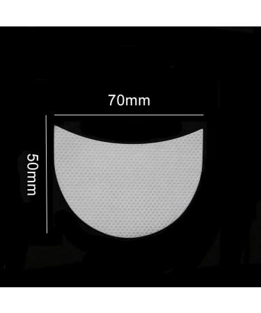 100Pcs Eyeshadow Pads Stencils Eyeshadow Shield Professional Eyeshadow Pad Patches Lint Free Under Patches for Eyelash Extensions Lip Makeup - Buy Online on GoSupps.com