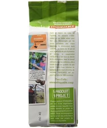  ETHIQUABLE Ethiquable Ecuador Organic and Fair Ground Coffee 250 g Peasants Productors - Pack of 4 - Buy Online on GoSupps.com